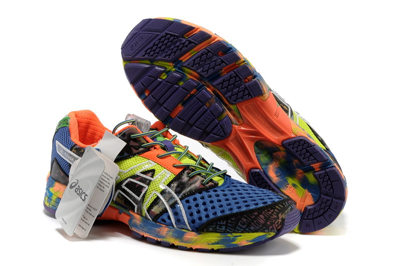 Chaussures running asics gel noosa tri 8 homme noir/multicolor