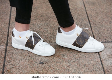 Louis vuitton white sneakers womens