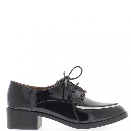 Mocassin femme vernis