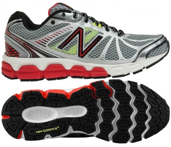 Chaussures running homme m860v4 white/red