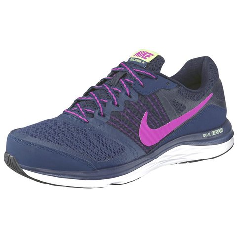 Chaussures running femme dual fusion rose nike