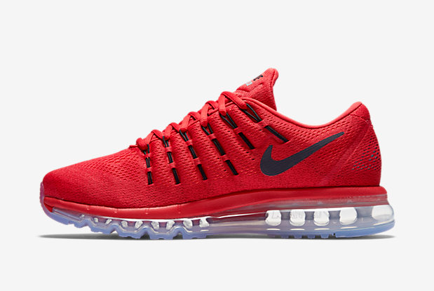 Nike running red shoes