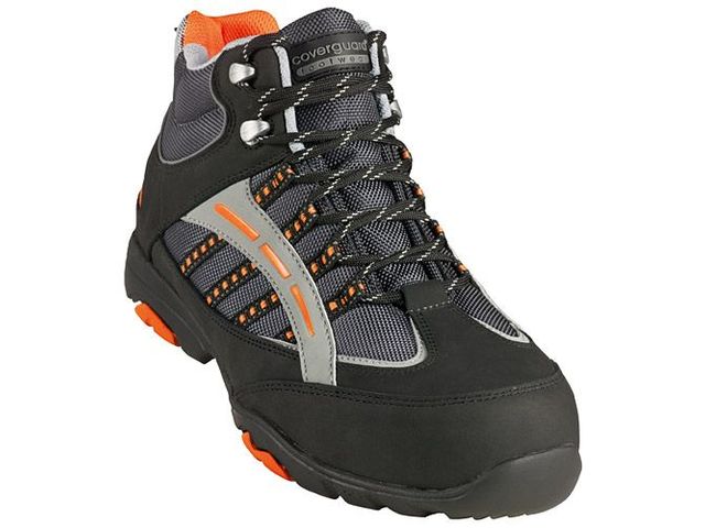 Chaussure de securite a talon compense