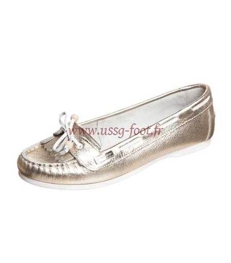Mocassin femme bateau