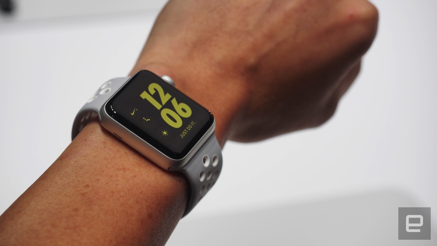 Nike running on apple watch