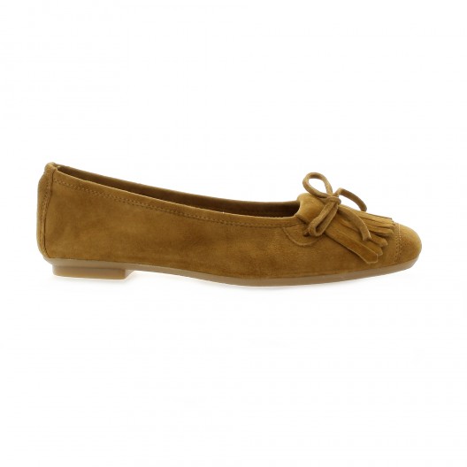Ballerines reqins hindi peau