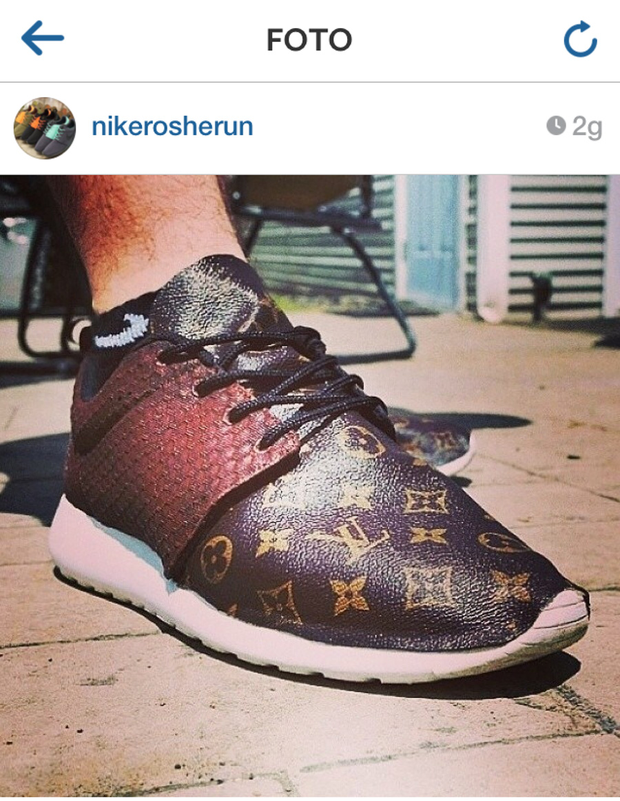 Louis vuitton sneakers instagram