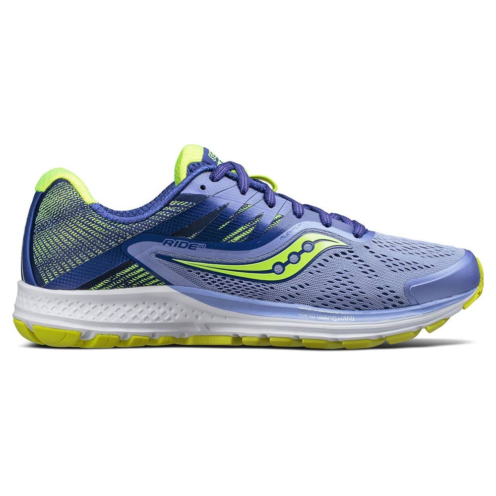 Chaussure running femme jaune