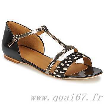 Sandale femme plateau