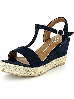 Chaussure compensée femme