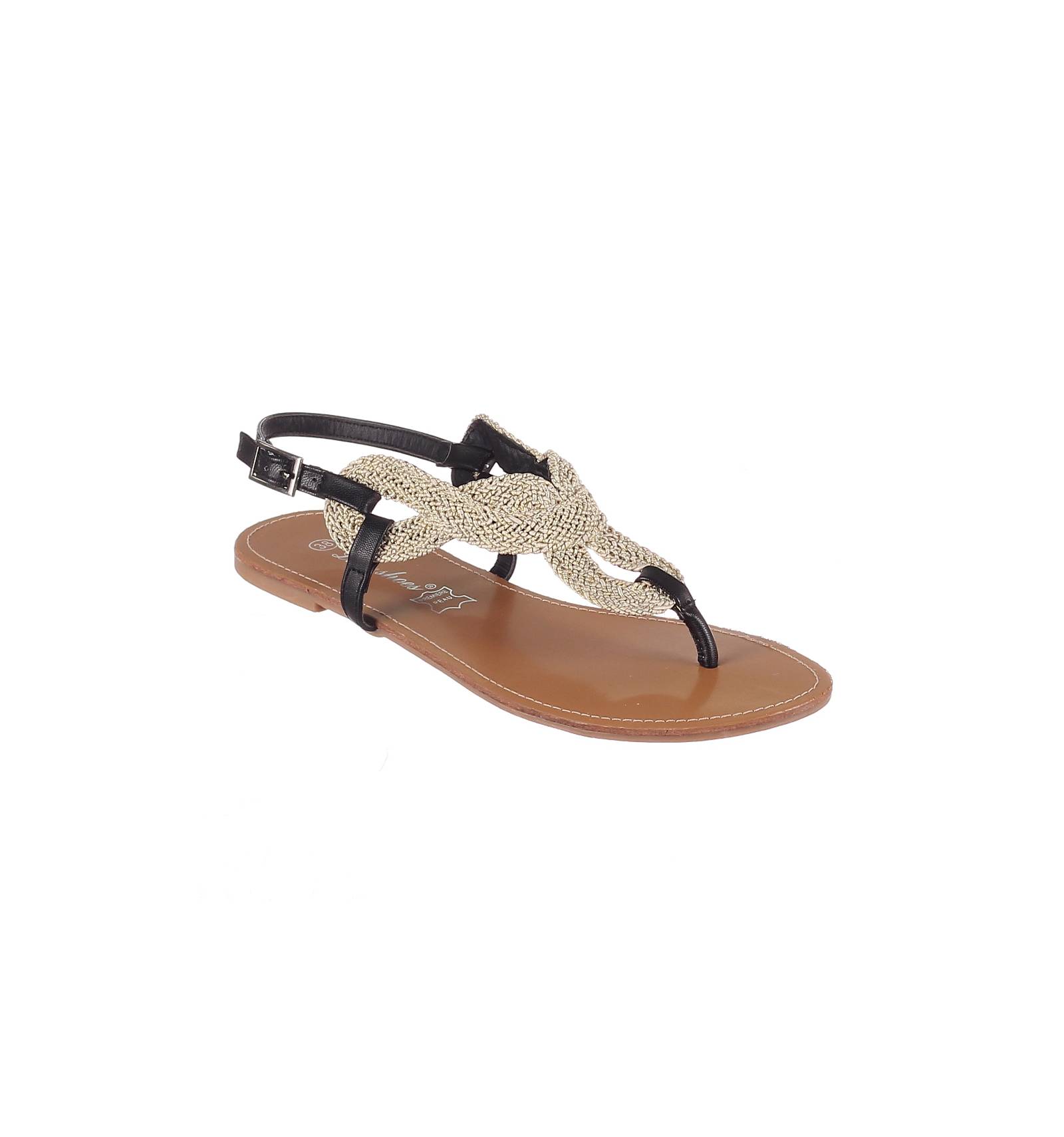 Sandales plates femme clarosa