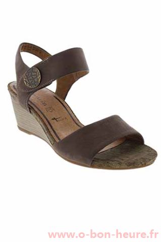 Sandales femme cuir souple