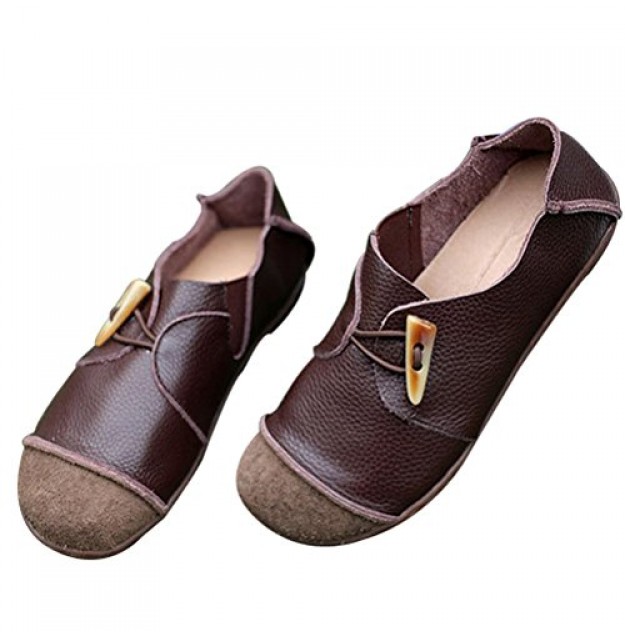 Mocassin femme vintage