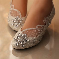 Ballerine pour robe blanche