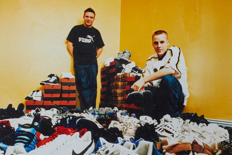 Sneakersnstuff order history