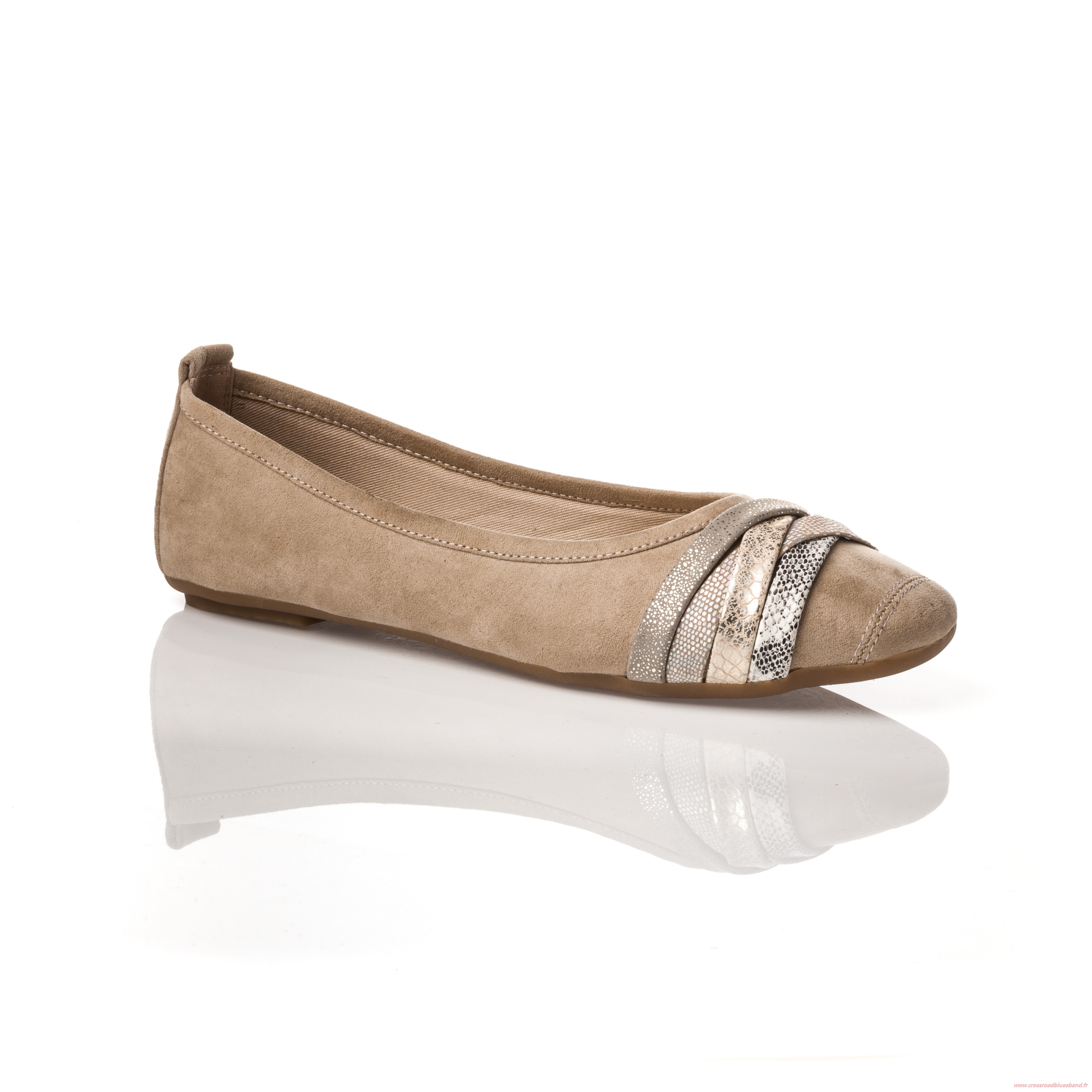 Ballerine femme bride cheville