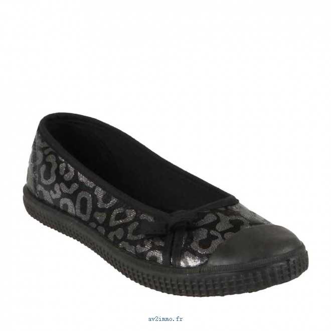 Ballerine en toile femme