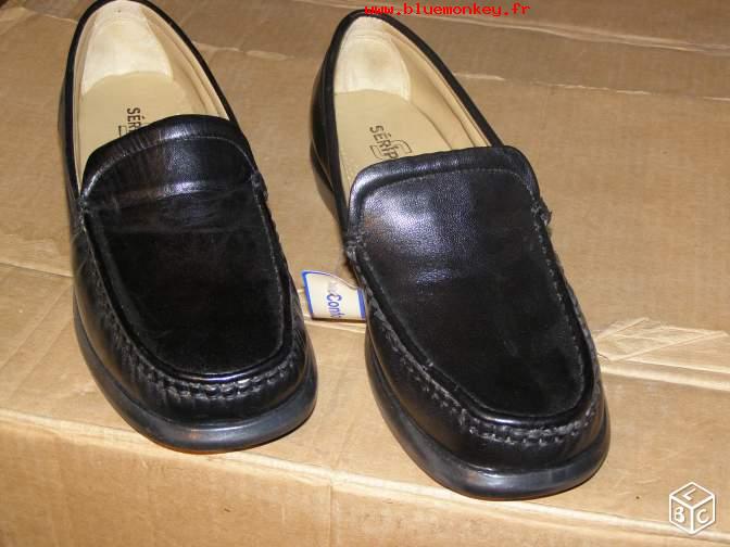 Mocassin femme cuir souple