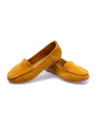 Mocassin femme souple