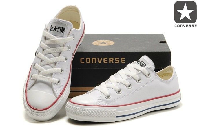 Converse all star femme blanche basse