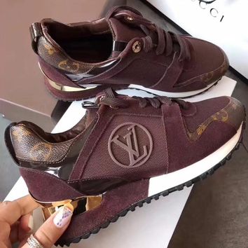 Louis vuitton punchy glitter sneakers