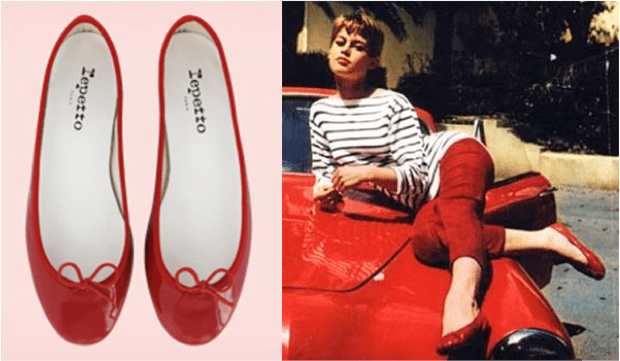 Ballerine repetto brigitte bardot