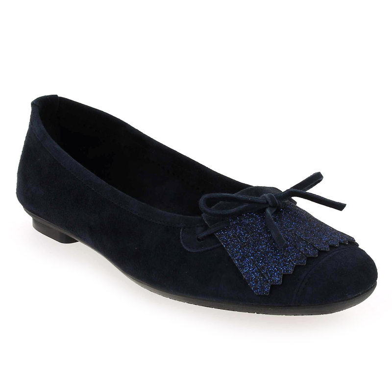 Ballerines reqins hindi bleu